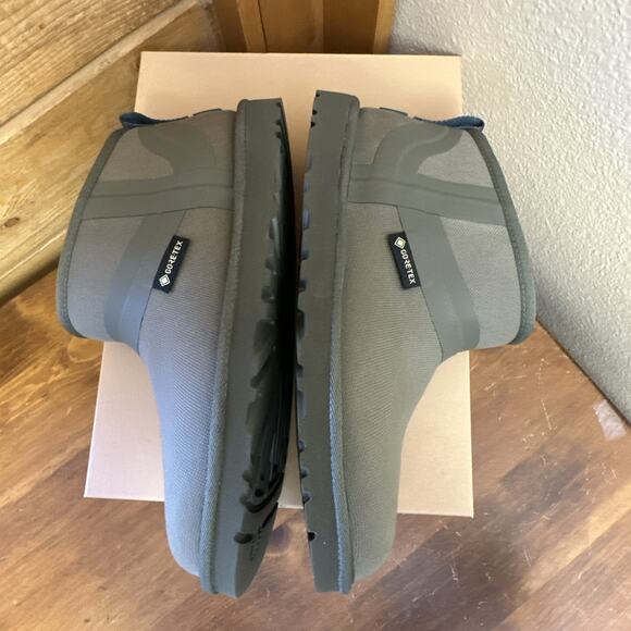 NIB UGG Reese Cooper Ultra Mini Men's 8 Unisex Waterproof Boot Shoe Wool Lining - Picture 13 of 14